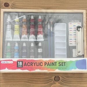 18 pack acrylic paint set